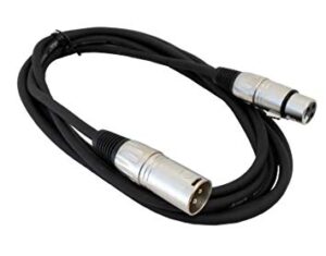 Audio2000'S ADC2037-P 3 ft XLR Female to XLR Male Microphone Cable