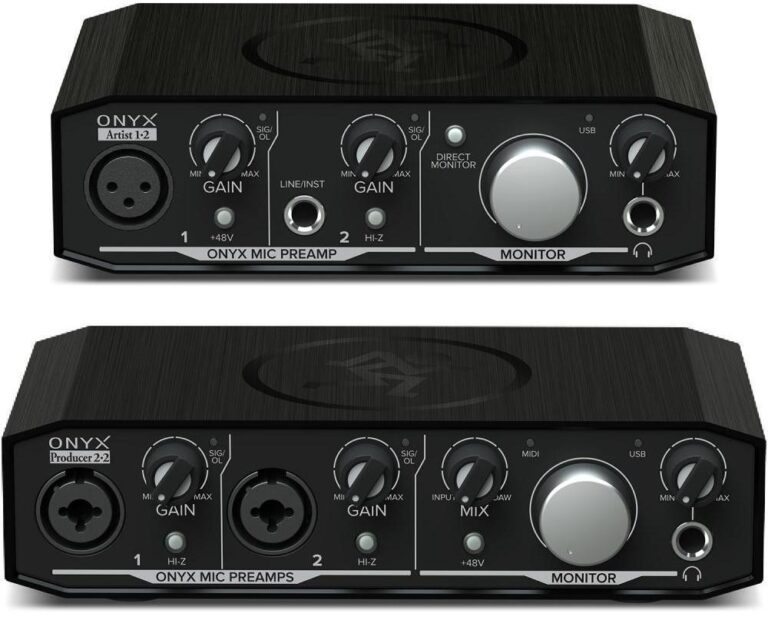 mackie onyx blackjack 2x2 usb recording interface updated