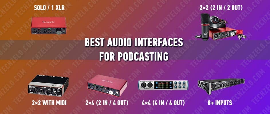 Best Audio Interfaces for Podcasting